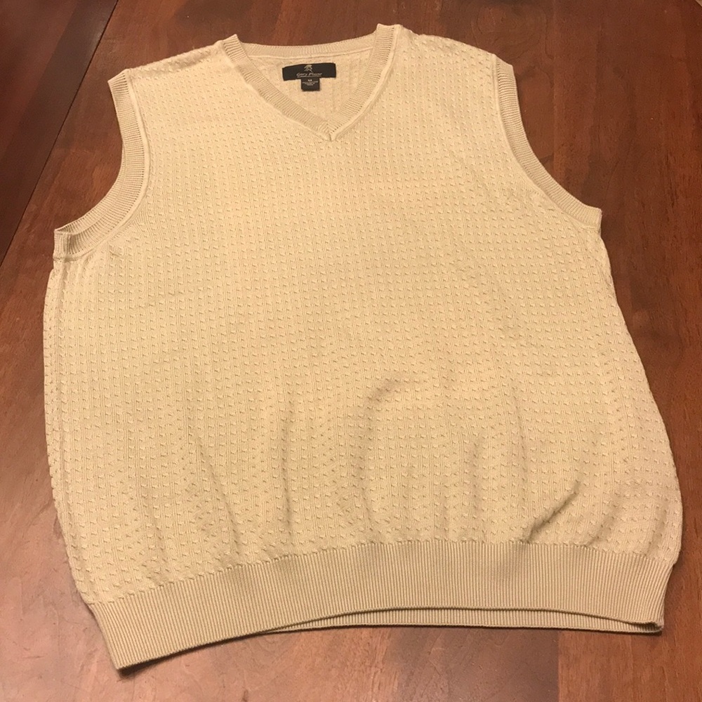 Gary Player Knit Sweater Vest Medium